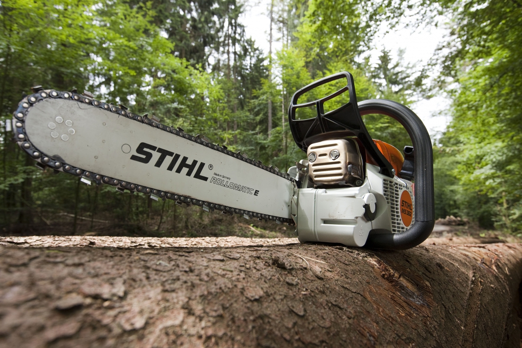 tronconneuse-stihl-chaine